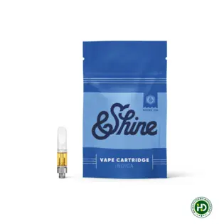 (1.0g) &Shine Cartridge (NCD) | Godfather OG | 1g (Indica)