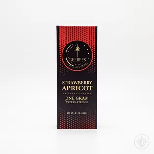 (1.08g) Geebees | Strawberry Apricot CO2 Cartridge