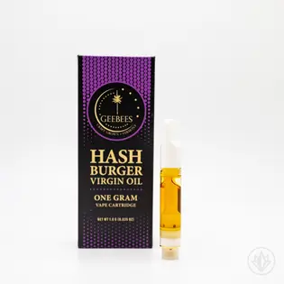(1.08g) Geebees | Hash Burger CO2 Cartridge