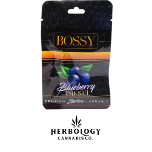 (1.0g) Bossy | Distillate 510 Cart | Blueberry Diesel | 1g