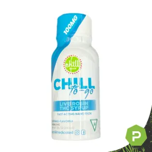 (0.2g) Chill Medicated To-Go | 100mg Live Rosin Syrup | Blue Raspberry