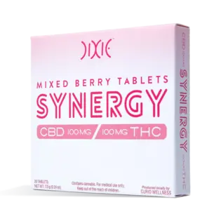 (0.05g) Berry Synergy 1:1 Tablets (5mg/20ct)(Dixie)