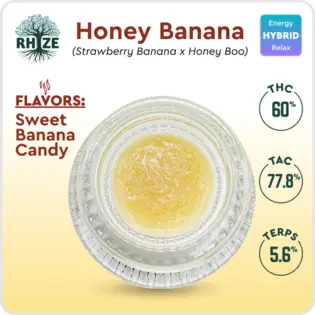 (1.0g) Honey Banana | 1g Live Rosin