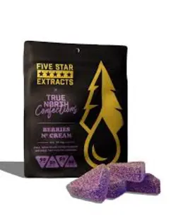 (0.2g) Berries 'N' Cream Gummies 200mg (4pk) (I)