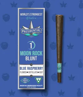 (1.5g) Blue Raspberry Moon Rock Infused Blunt
