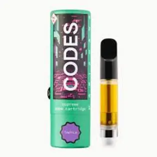 (1.0g) Codes | Distillate Vape | Grape Gas 1g