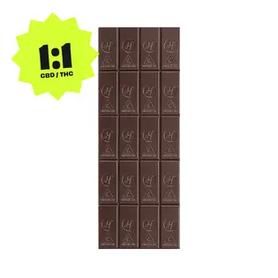 (56.5g) 100mg 1:1 Dark Chocolate Bar