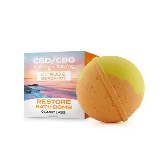 (0.2g) 100mg CBD CBG | Restore | Bath Bomb