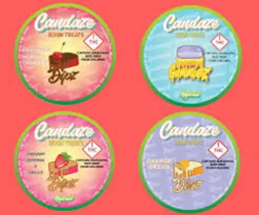 Berries & Cream (H) Rosin Edibles 100mg-Candaze Dipz