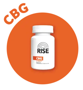 (0.0001g) 100mg | Rise CBG | Tablets