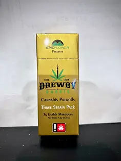 (3.0g) EPIC FLOWER - PREROLL - 6PK - 0.5G - SATIVA / INDICA / HYBRID - DIVINE BANANA & SPRITZER & WHITE CHOC CHIP