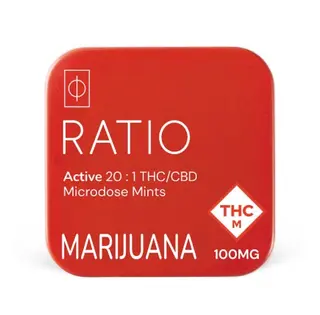 (0.1g) 100mg Mints | "Active" 20:1 THC:CBD