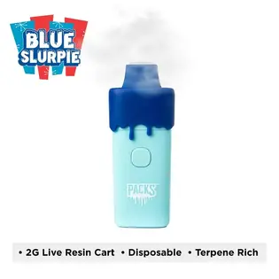 (each) AIO 2 Gram Disposable- Blue Slurpie