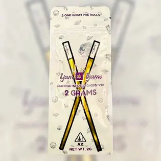 (each) (Yam Yams) 2-PK 2g Chopstixx Pre-rolls (Frosted Cakes)