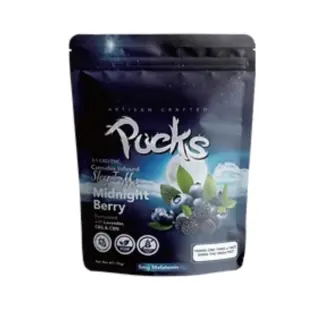 (each) Pucks - Midnight Berry Taffy - 100mg