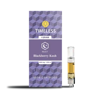 (each) Timeless 1000mg Indica Blackberry Kush