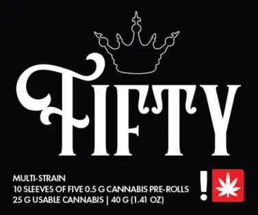 (each) Benson Arbor - Black Crown: Pina Colada / Mental Breakdown 0.5g 50pk Prerolls (S/I)