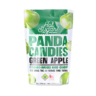 (each) Green Apple Hard Candy [10pk] (100mg)
