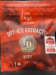 (each) Fire Dept. White Chocolate Chip Kief 1g