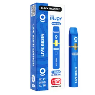 (each) CureInjoy LR Vape Black Triangle 1g