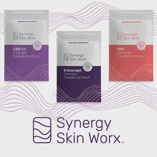 (g) Synergy Skin Worx - THC - Transdermal Patch