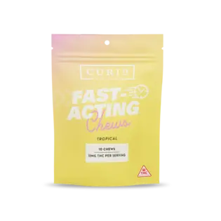 (0.1g) Curio Fast Acting Chew - Tropical [10mg]