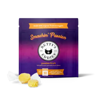 (0.1g) Smashin' Passion Passion Fruit Chews - 10 Pack