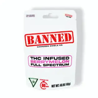 (3.0g) Banned - 200mg Gummies - Berry Melon