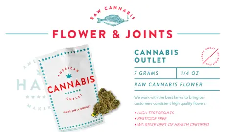 (28.0g) AHM - American Cannabis Outlet - 9lb Hammer Flower