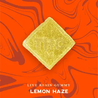 (0.1g) Vivid: Live Resin Gummies | Lemon Haze | 100mg | 10pk