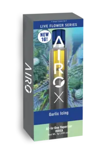 (1.0g) AIRO - DISPOSABLE DISTILLATE - 1G - GARLIC ICING - INDICA