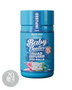 (2.5g) Jeeter | Blue Zkittlez | Infused Baby Jeeter 0.5gx5