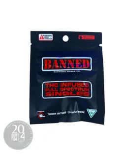 (0.2g) Banned | Berry Melon | 200MG Single