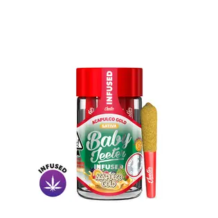 (2.5g) Acapulco Gold Baby Jeeter Infused Pre-Roll 5-pack | 2.5g