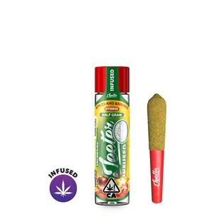 (2.5g) Apples and Bananas Baby Jeeter Infused Pre-Roll | 0.5g