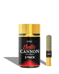 (1.5g) AMNESIA HAZE CANNON LIVE RESIN INFUSED PREROLL 3-PACK