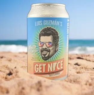 (0.01g) Clean Cannabis | 10mg THC | Luis Guzmán Get Nice Mojito Soda