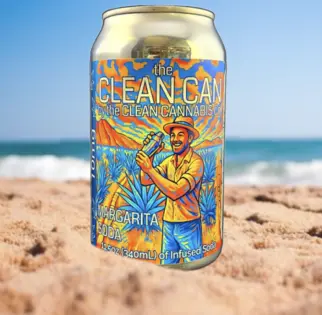 (0.01g) Clean Cannabis | 10mg THC | Margarita Soda
