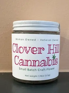 (3.5g) Clover Hill Cannabis flower | Garlic Budder