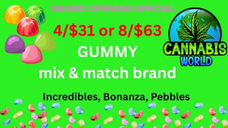 4/$31 GUMMIES: Incredibles-Bonanza-Pebbles