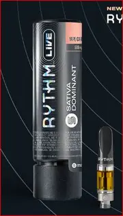 (each) Rythm | Vape | White Durban Cartridge |500mg (Sativa Dominant)
