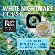 (g) White Nightmare Ice Hash