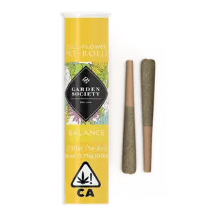(g) GARDEN SOCIETY PREROLL 2PK .75G - SUNSET OCTANE (I)