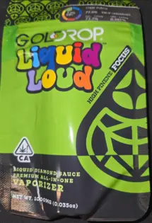 (each) 1g Chem Punch Liquid Loud Diamond Disposable - Gold Drop