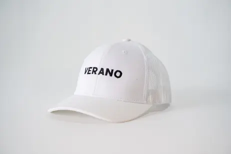 (each) White w/ Blue EACH, Hat