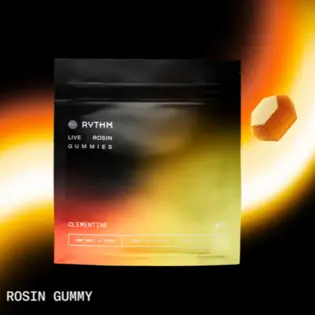 (each) Clementine - Live Rosin Gummy - 10 Pack (HYBRID)