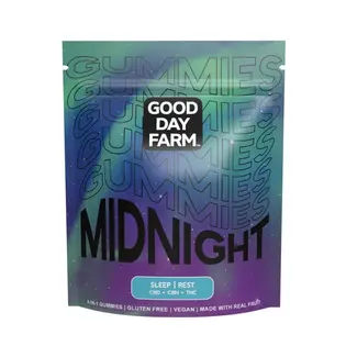 (each) GDF: Midnight Gummies | Indica | 200mg THC: 100mg CBN: 50mg CBD | 10pk