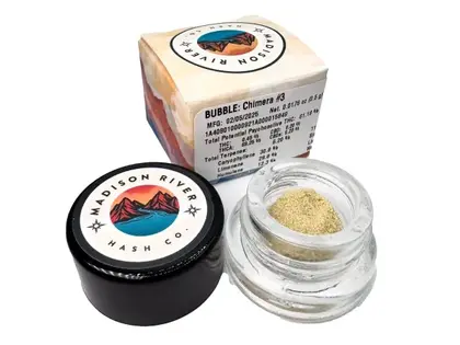 (g) Chimera #3 Bubble Hash 0.5G