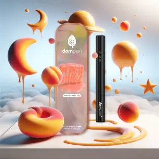 (each) Peach Ringz - Hybrid - 1g Disposable