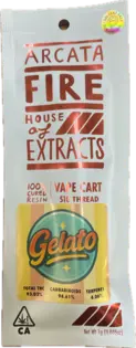 (each) Arcata Fire - Gelato 1g Vape Cart